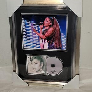 Ariana Grande Signed Autographed Positions CD JSA Certified Authentic FRAMED