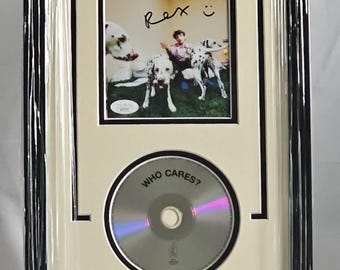 Rex Orange County Signed Autographed Who Cares CD JSA framed