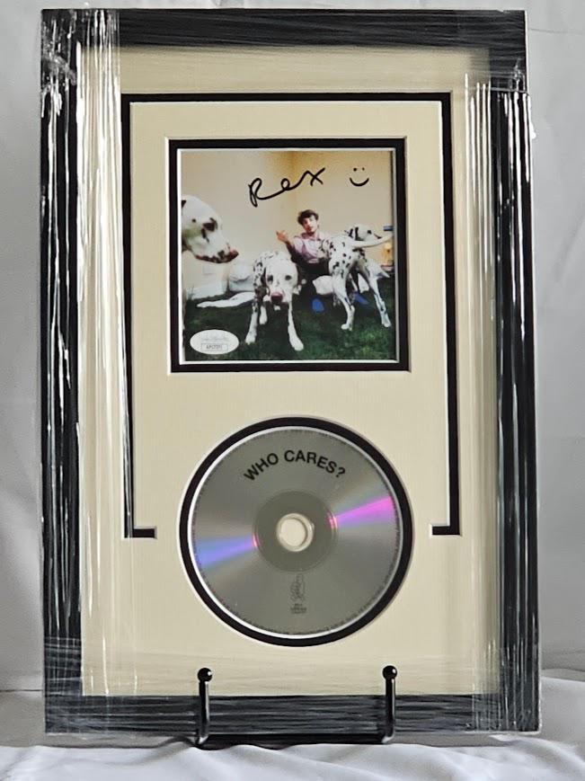 Rex Orange County Signed Autographed Who Cares CD JSA Framed - Etsy