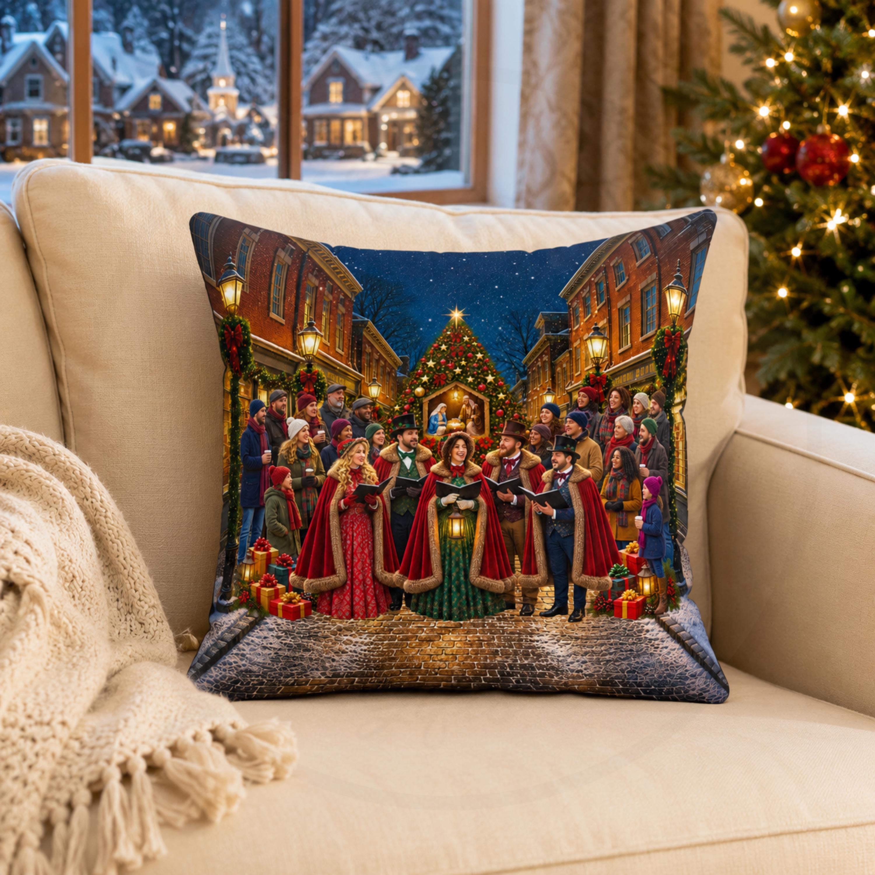 希少 USA Christmas Carol キャロル ウーブンブランケット Christmas Carol Throw - Etsy