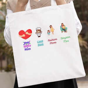 Mama-Thema Einkaufstasche für jeden Anlass, Geschenke für Mutter, Einkaufstasche, stilvolle Carryall, Mode Mama Tasche, Urlaubsgeschenk, Pool, Strand