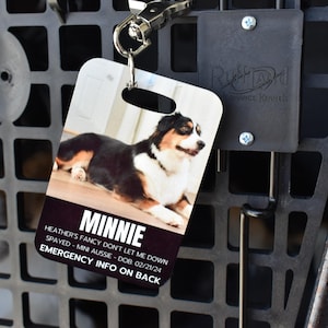 Emergency Pet Tag | Custom ID Tags for Pets | Personalize Your Pet&#39;s Safety!