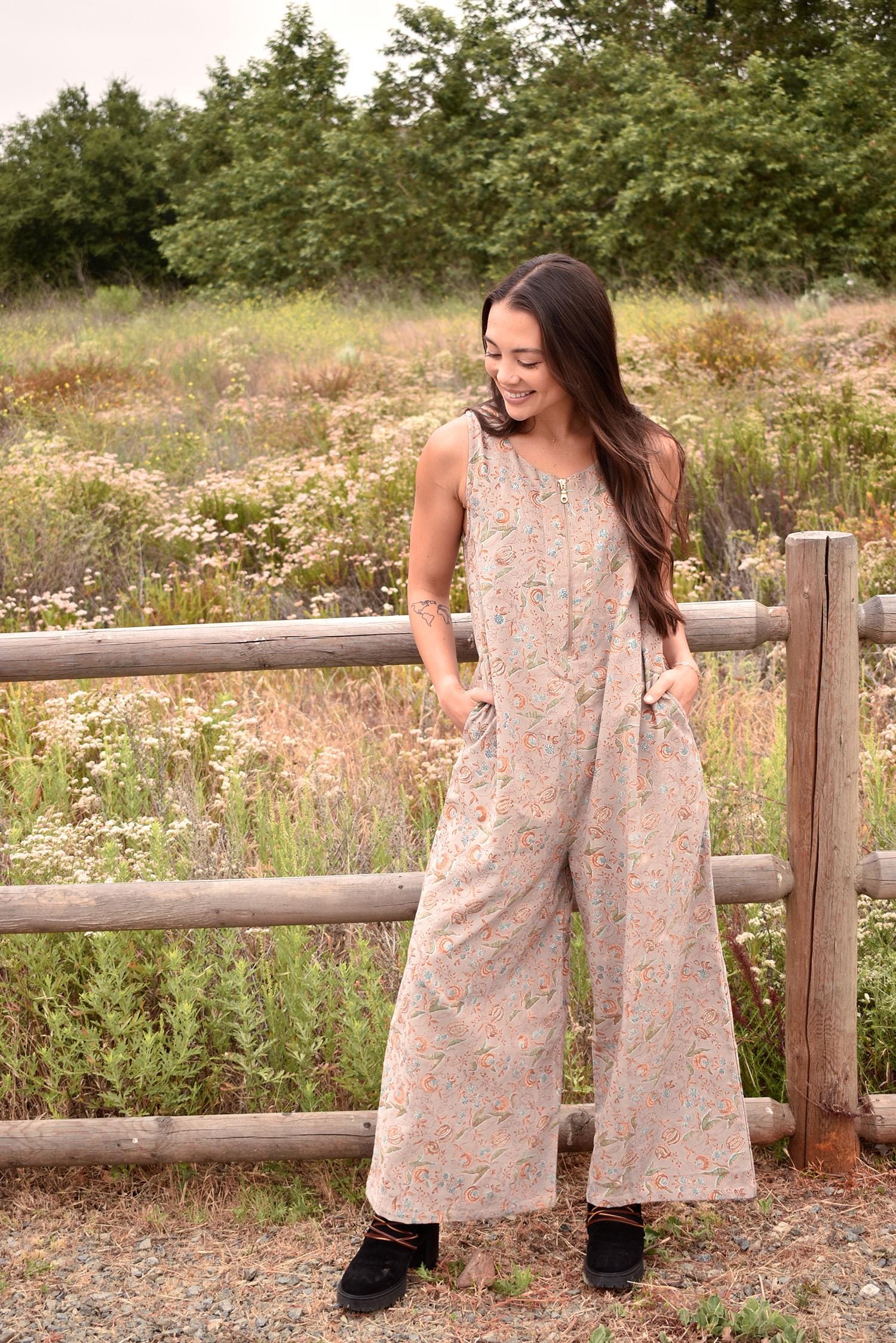 Block Print Jumpsuit - Etsy Block Print Jumpsuit - Etsy