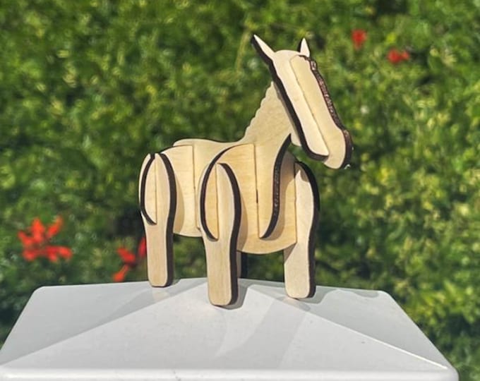 Chonky Horse Wooden Puzzle / Toy