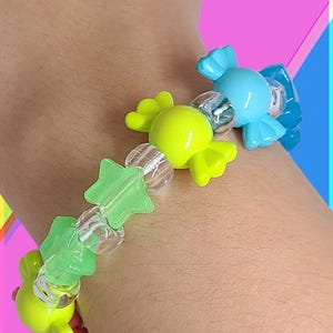 Candy Kandi bracelet (Green, Pink, Blue)