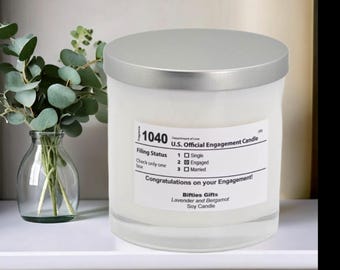 Official Engagement Candle