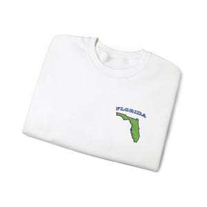 Florida Embroidered Crewneck Sweatshirt