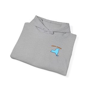 New York Embroidered Hoodie
