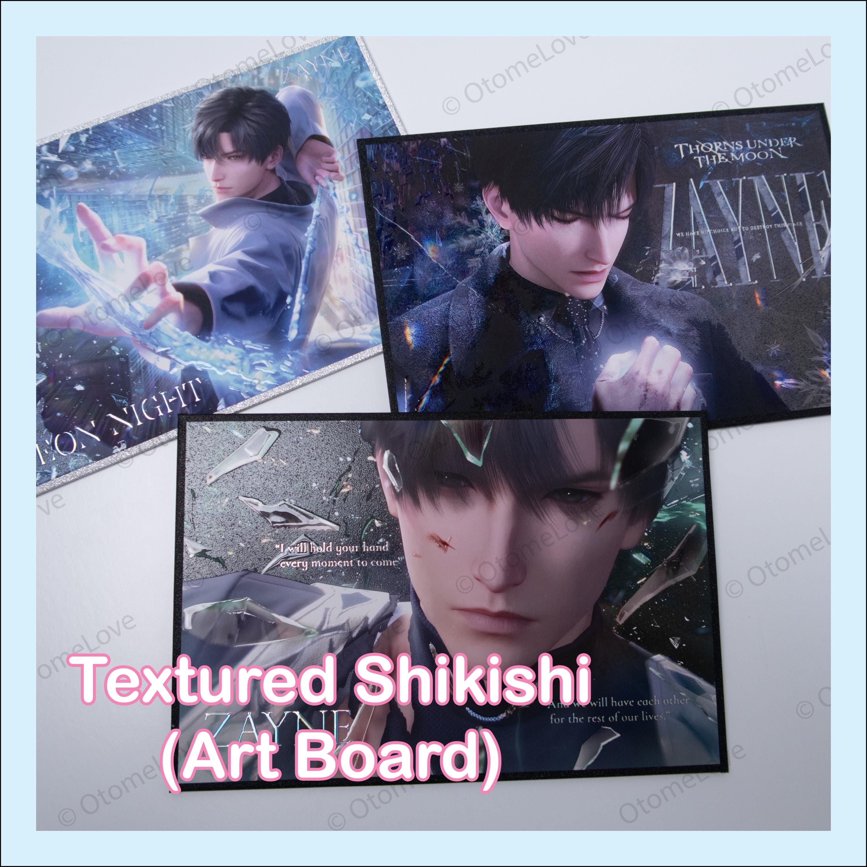 ＊ちぃ＊ページ Love and Deepspace Zayne Shikishi Board | Art Print on Paper Hard