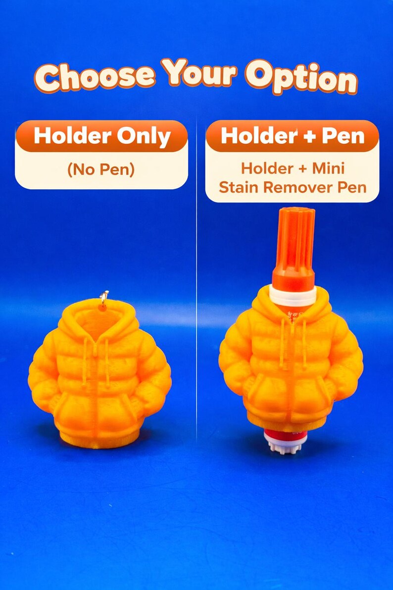 Puffer Jacket Stain Pen Holder — photograph 5 of 6