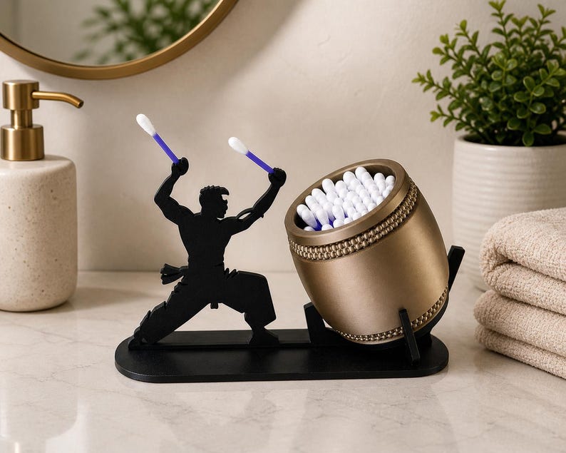 Taiko Drummer Swab Holder — photograph 4 of 6