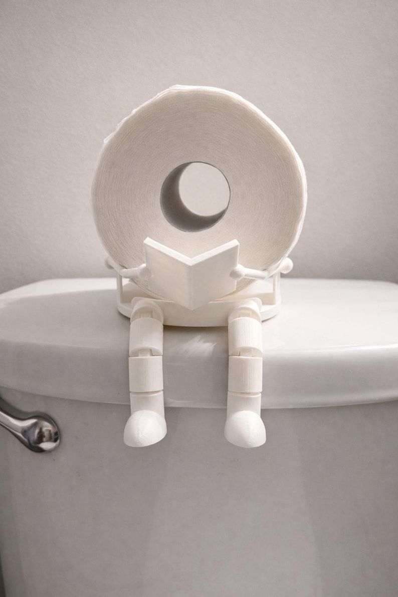 Toilet Paper Holder with Legs — photograph 3 of 6