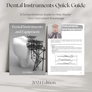 Dental Assistant Instrument Guide – Essential Learning Tool for Students and Professionals - 2024 Edition