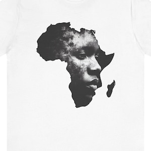 T-shirt africain, t-shirt Afrique, chemise africaine, t-shirt Afrique, chemise imprimée Afrique, t-shirt Afrique pour hommes, chemise Afrique pour femmes, t-shirt carte Afrique