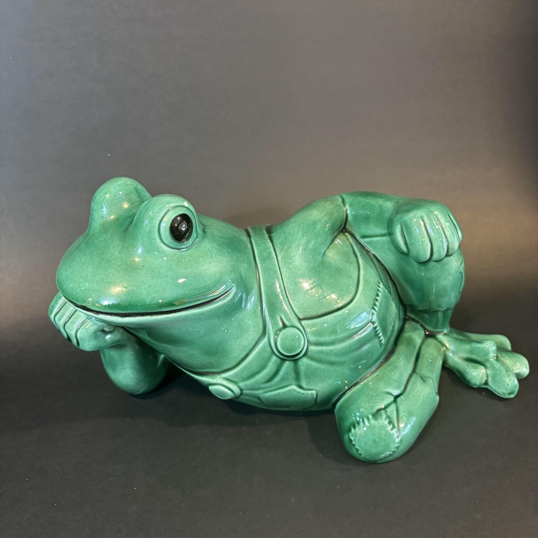 Vintage Arnel's Frog Pottery Arnels Pottery Handmade Ceramic Frog