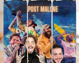 Post Malone 20 oz tumbler