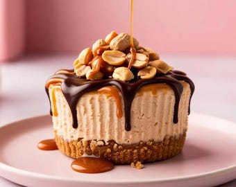 BEST Peanut Butter Caramel Mini Cheesecakes Recipe Beginner Friendly