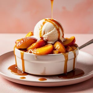 BEST Peach Cobbler With Vanilla Ice Cream Recipe Beginner Friendly