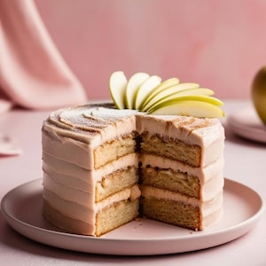 BEST Spiced Apple Layer Cake With Cinnamon Cream Frosting Recipe Beginner Friendly