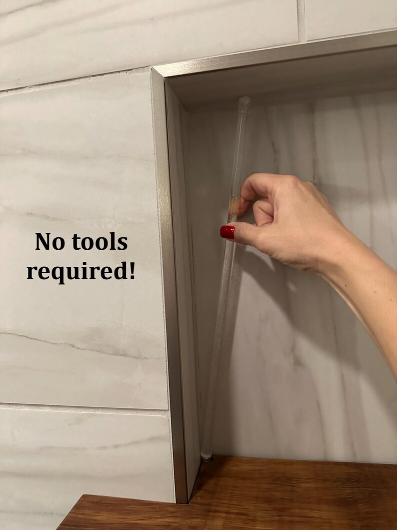 Expand Your Shower Niche Shelf Space With Neat Niche! A Unique Shelf ...