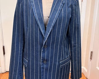 Current Elliot stretch denim blazer