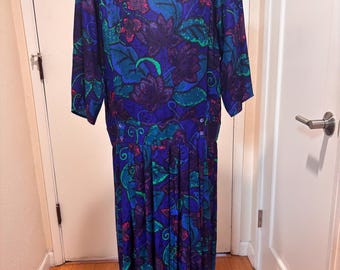 Silk Paisley dress from Monsoon
