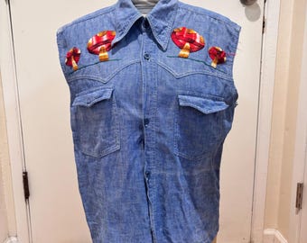 70's Shroom Chambray
