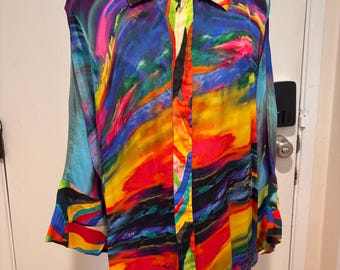 Dilemma NYC psychedelic shirt