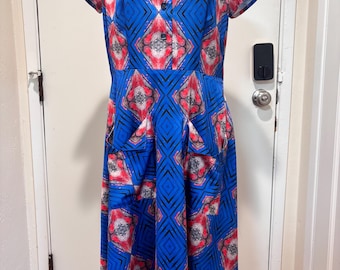 Arty patterned dress