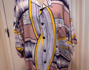 Free Size WEBEBOP hand painted shirt