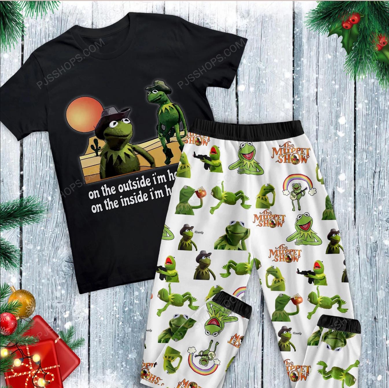 Mens kermit pyjamas sale