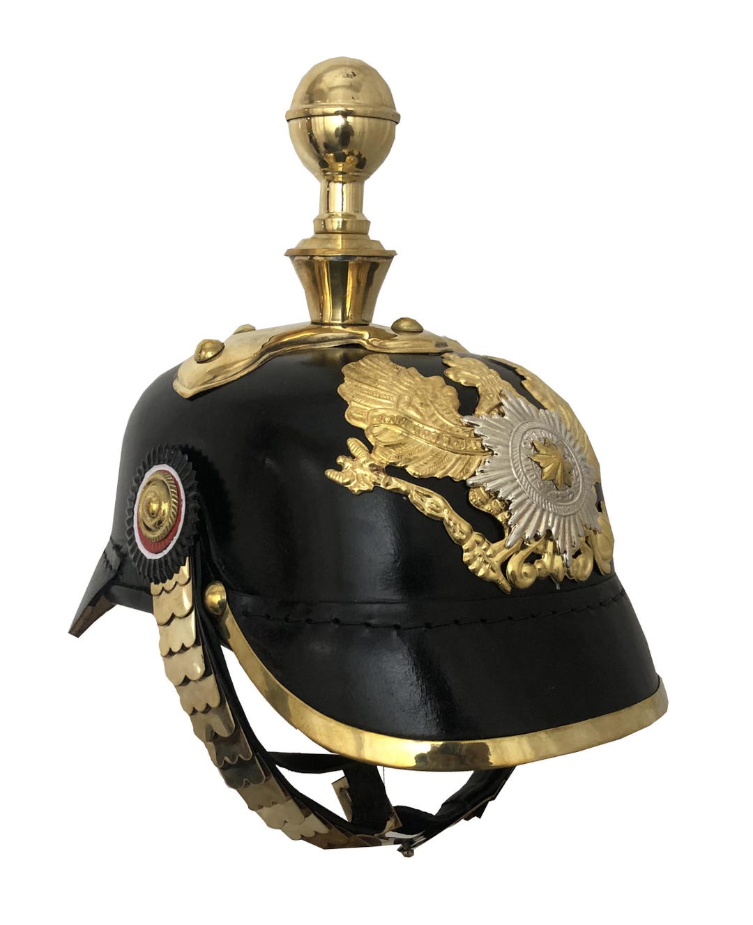 Casque prussien allemand antique pour GN Noir Acier