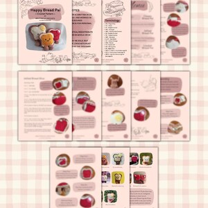 Pu&ograve; includere: Uno schema all'uncinetto per un Happy Bread Pal, con un simpatico personaggio di pane e marmellata. Lo schema include istruzioni per realizzare il pane e la marmellata, oltre a un elenco di terminologia e abbreviazioni. Lo schema &egrave; scritto in termini americani e lavorato a giri.