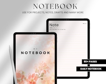 Digital Notebook, All-in-One Planner, GoodNotes iPad (Digital Download)
