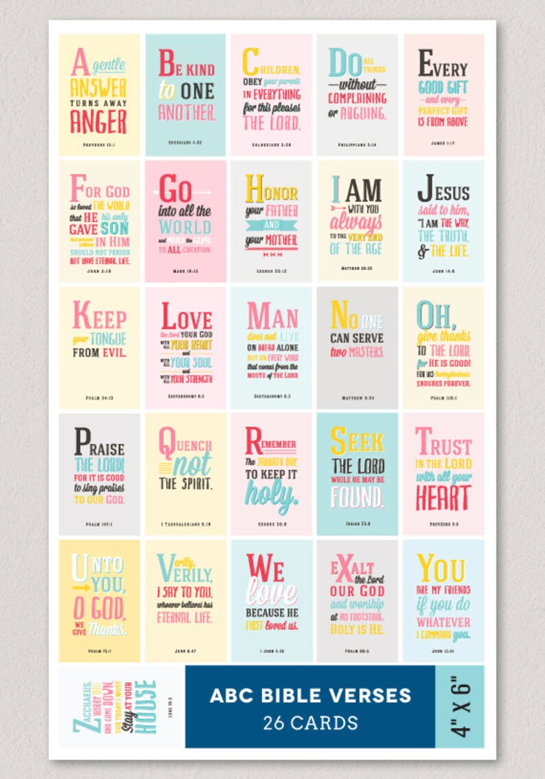 Alphabet Bible Verse Cards Printable Our Mixed Blessings Abc Bible 