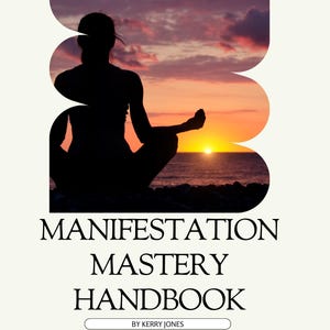 Manifestation Mastery Handbook, manifestation guide, digital download, law of attraction ebook, personal growth PDF