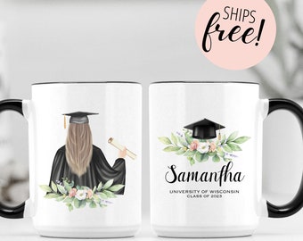 Graduation Gift Class of 2024 Personalized Mug for New Grad Personalized Graduation Gift Idea Graduation Mug Custom Graduation Gift for Grad