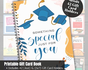 College Gift Card Book, College Care Package, High School Graduation Gift, Printable Gift Card Book, College Gift, College Survival Kit