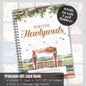 Cadeau pour jeunes mariés, Carte-cadeau de mariage, Cadeau de shower de mariage, Cadeau de groupe de shower de mariage pour la mariée, Porte-cartes pour un rendez-vous galant