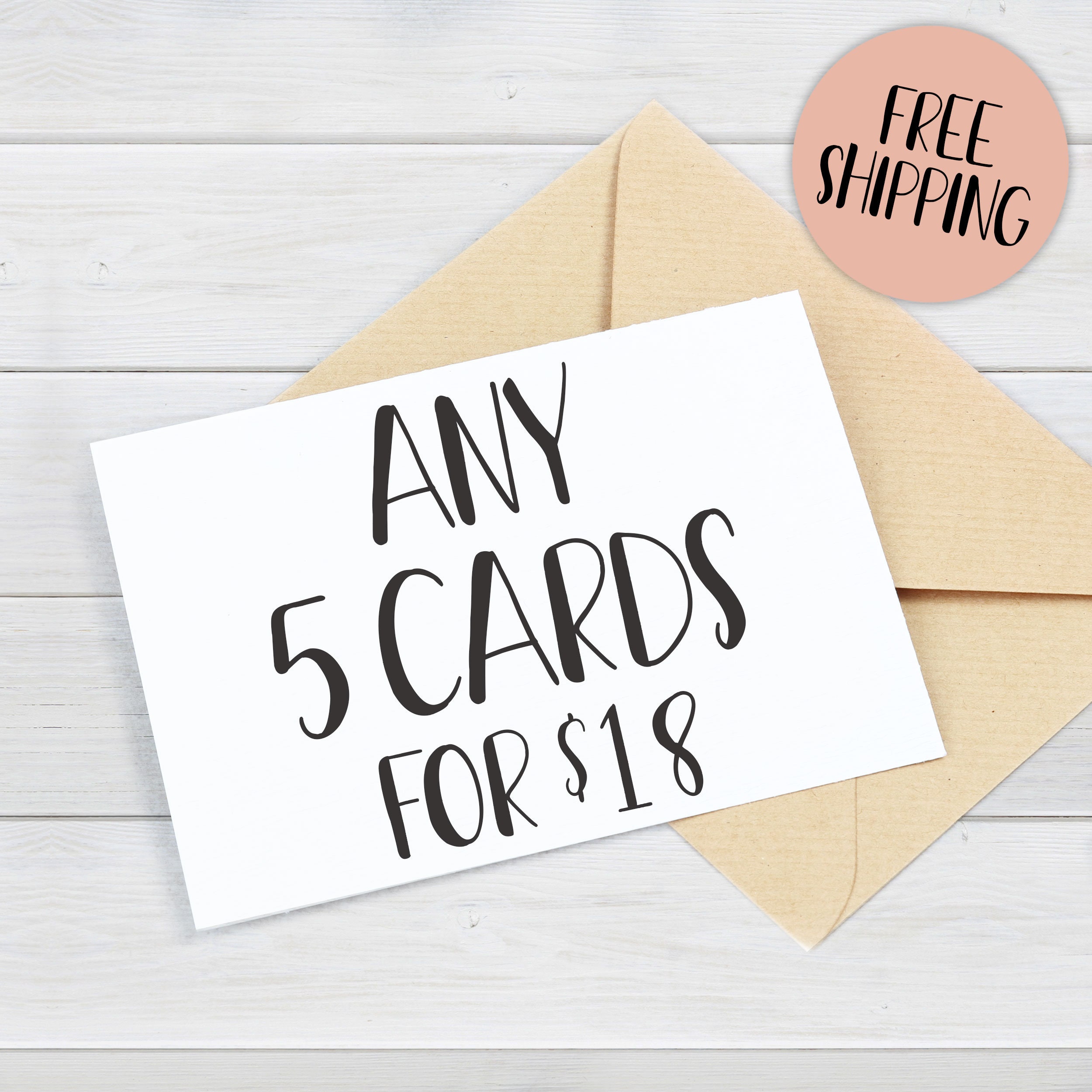 GREETING CARD BUNDLE Birthday card set Greeting Card Pack | Etsy