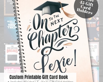 Graduation Gift Card Book College Gift Card Book Graduation Care Package for High School Graduation Gift Card Book College Survival Kit