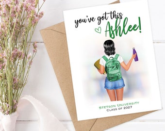 Going to College Card, Celebrate New Grad's Journey to University, Off to College Keepsake Graduation Card, College Bound, Starting College