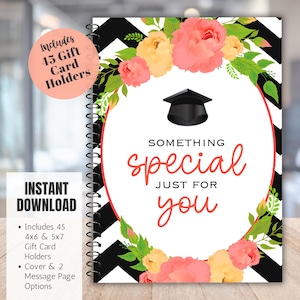Libro de tarjetas de regalo de graduación, paquete de regalo para la universidad, regalo de graduación de la escuela secundaria, libro de tarjetas de regalo imprimible, regalo universitario, kit de supervivencia para la universidad