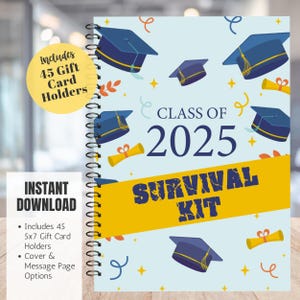 Abitur Geschenk Karte für das College College Geschenk Karte für Graduierung Druckbare Karte Abitur Karte für College Survival Buch Gravur Karte für Graduierung