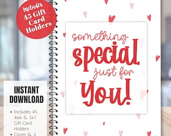 Printable Gift Card Book, Gift For College Student, Son, Daughter, Gift For Teenage Boy, Girl, Gift Card Holder, Father's Day Gift Card Book