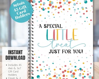 Birthday Gift Card Book Printable Gift Card Book for Teen Gift CarBook Adult Gift Card Book Gift Card Holder Gift Instant Download