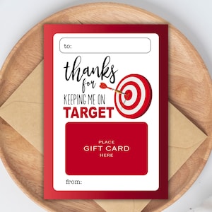 Teacher Appreciation Printable Gift Card Holder, Teacher Thank You Card ...