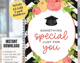 Graduation Gift Card Book, College Care Package, High School Graduation Gift, Printable Gift Card Book, College Gift, College Survival Kit