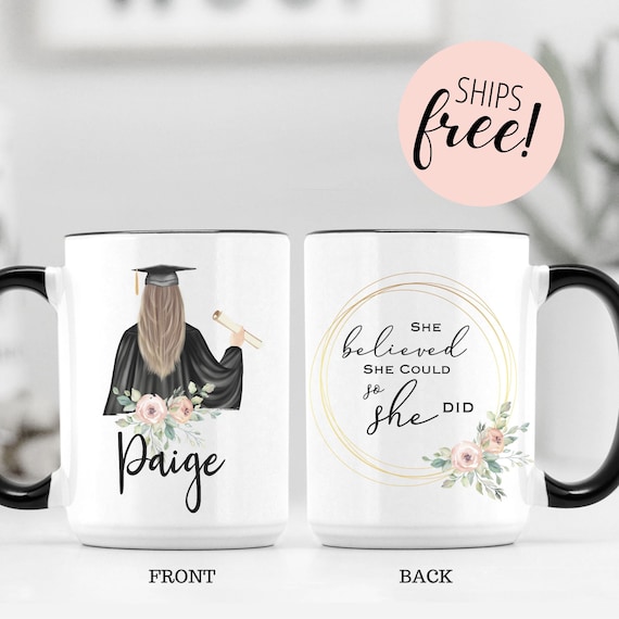 Baccalauréat En Sciences Tasse En émail Bleu Cadeau De Remise Des Diplômes étude Diplômé Baccalauréat étude Université - France