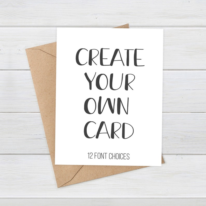 personalized-cards-personalised-cards-create-your-own-card-etsy